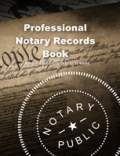 Professional Notary Records Book